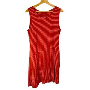 Carve Designs Striped Sleeveless Dress Size Large‎